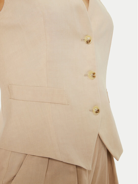 ViCOLO ViCOLO Liemenė TB1569 Smėlio Regular Fit