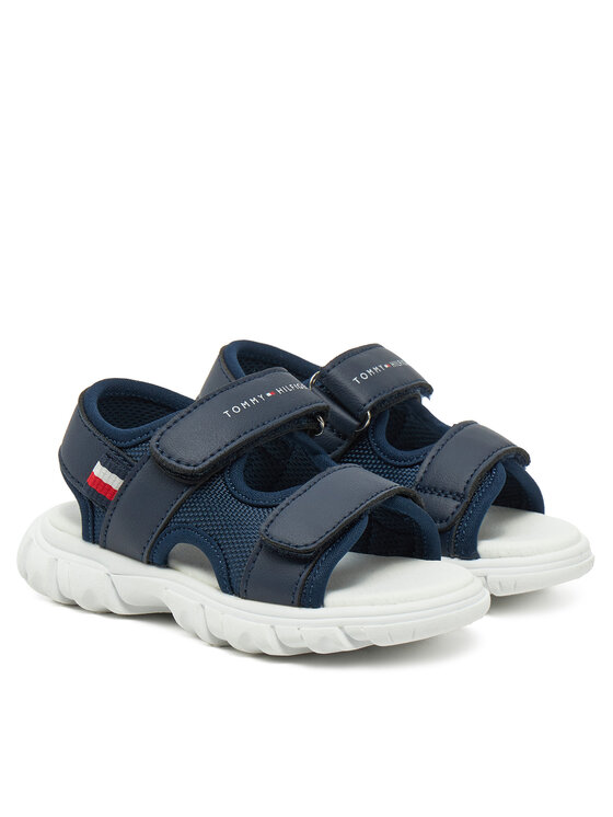 Tommy Hilfiger Tommy Hilfiger Σανδάλια Velcro Sandal T1B2-33898-1591 M Σκούρο μπλε