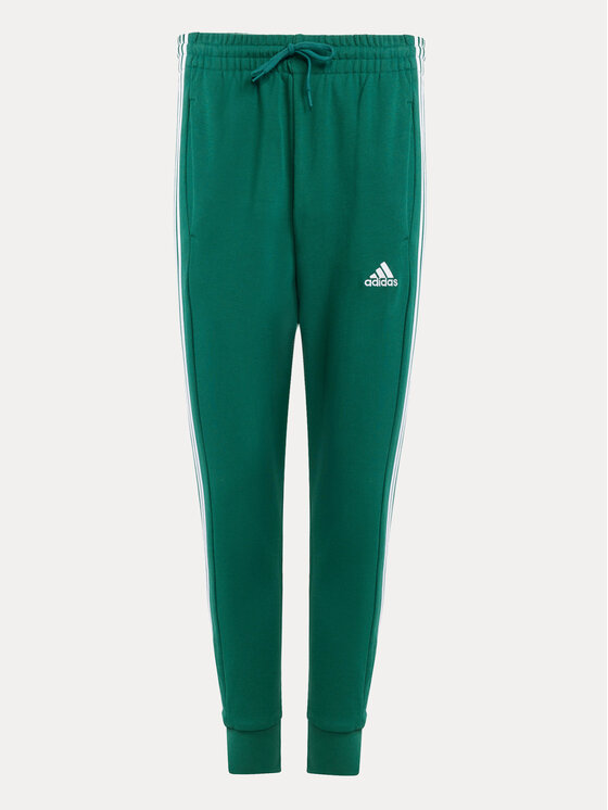 adidas adidas Teplákové nohavice Essentials IS1392 Zelená Regular Fit