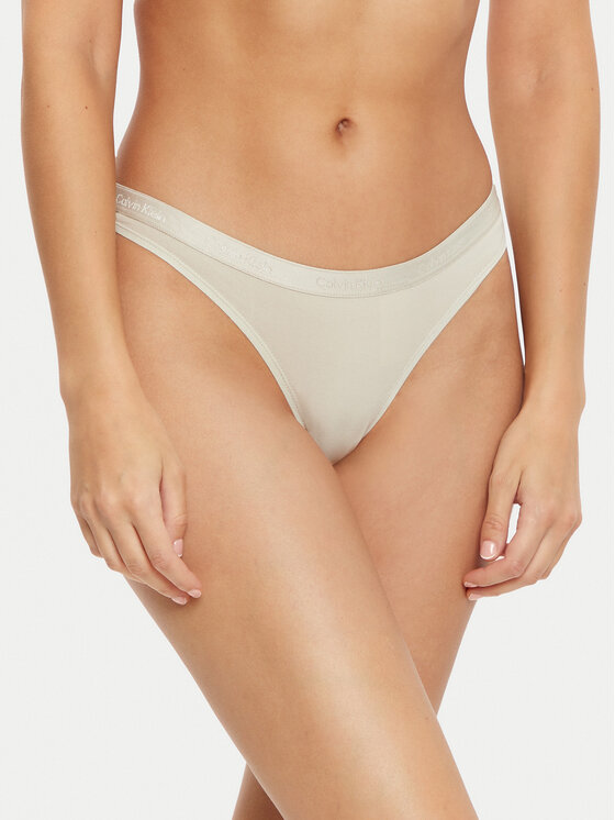 Calvin Klein Underwear Calvin Klein Underwear Set od 3 para tangica Thong 3pk 000QD5244E Šarena
