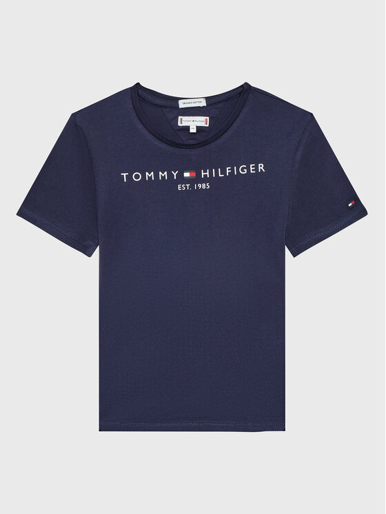 Tommy Hilfiger Tommy Hilfiger Majica Essential KG0KG06585 M Mornarsko modra Regular Fit