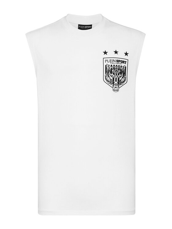 Plein Sport Plein Sport Tričko 2013 Biela Regular Fit