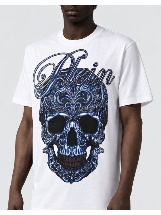 PHILIPP PLEIN PHILIPP PLEIN Tričko 31632 Biela Regular Fit