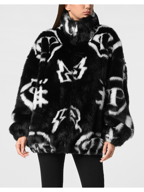 PHILIPP PLEIN PHILIPP PLEIN Giubbotto piumino 1411 Nero Regular Fit