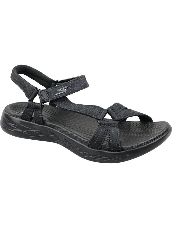 Sandały, rozmiar 42, Czarne, Skechers On the GO 600 - Brilliancy