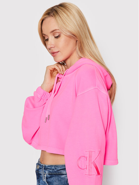 Calvin Klein Jeans Calvin Klein Jeans Felpa J20J218993 Rosa Oversize