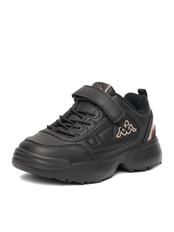 Kappa Kappa Sneakersy CEO-SS24-3CK10 Czarny