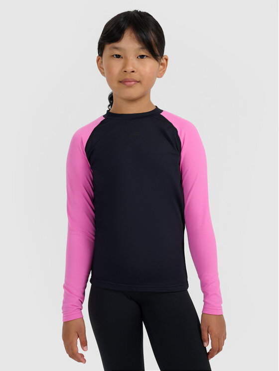 4F 4F Bielizna termoaktywna górna SKI UNDERWEAR Różowy