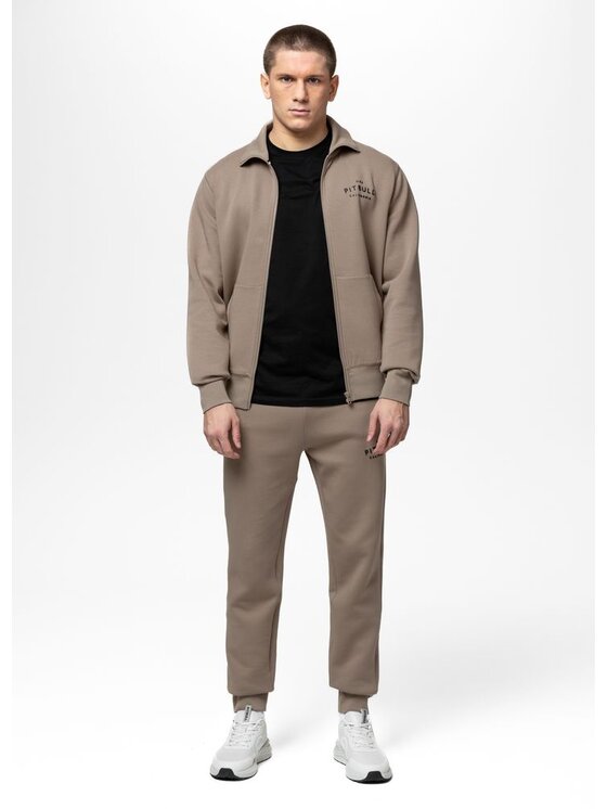 PITBULL PITBULL Bluza SAMPSON Beżowy Regular Fit