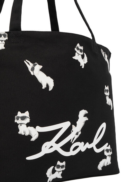 KARL LAGERFELD KARL LAGERFELD Дамска чанта B1W50053 Черен