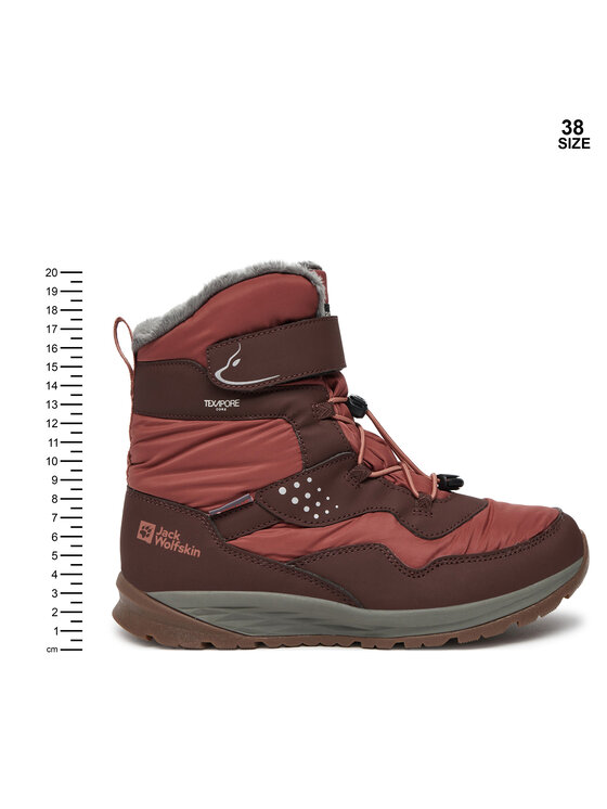 Jack Wolfskin Jack Wolfskin Škornji za sneg Polar Bear-G Texapore High Vc K A62143 Rjava