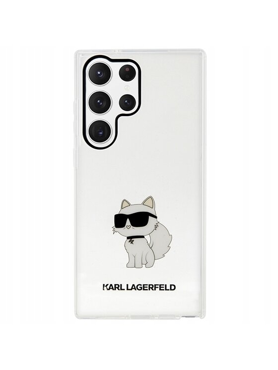 KARL LAGERFELD KARL LAGERFELD Etui na telefon Ikonik Choupette Przezroczysty