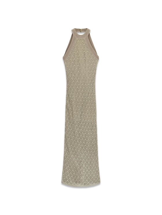 Guess Guess Sukienka codzienna 182915 Beżowy Classic Fit