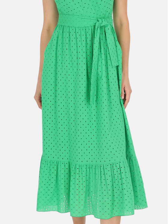 L’AF L’AF Sukienka letnia Luna Zielony Regular Fit