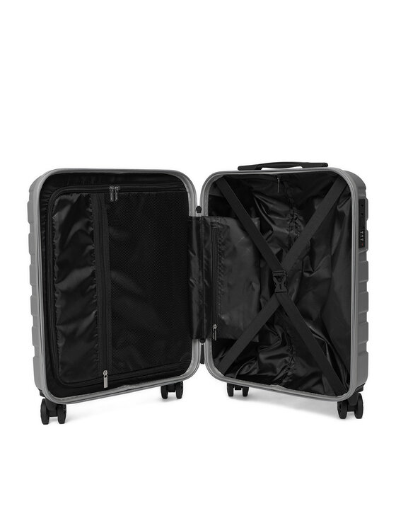 GINO ROSSI GINO ROSSI Valiză de cabină CEO-GIN-S-003-05-SILVER Argintiu