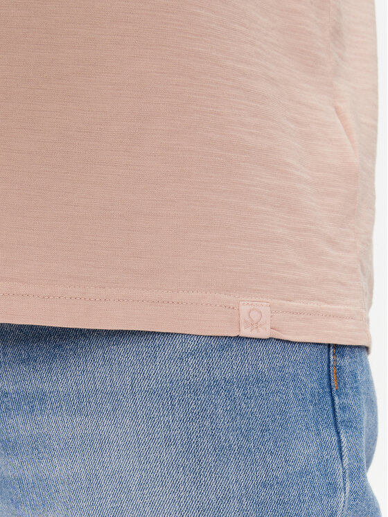United Colors Of Benetton United Colors Of Benetton Футболка 3JE1J19A5 Бежевий Regular Fit