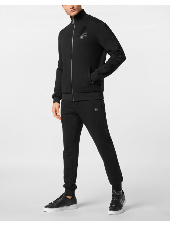 PHILIPP PLEIN PHILIPP PLEIN Kurtka puchowa 24661 Czarny Regular Fit