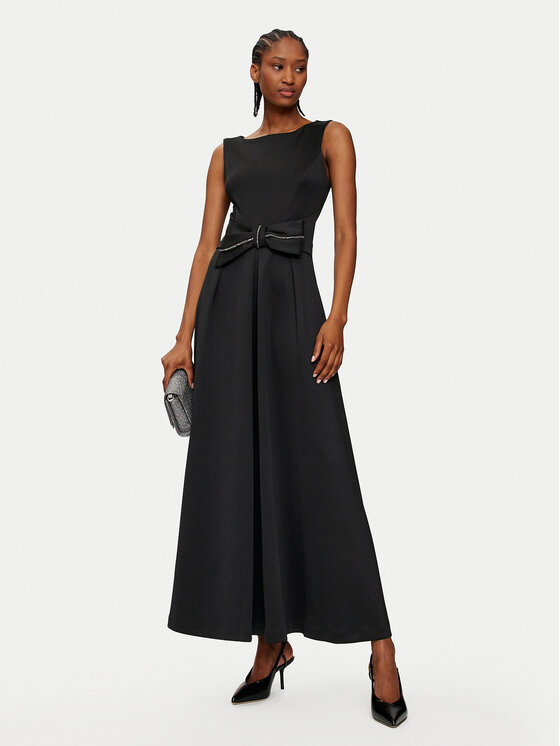 Rinascimento Rinascimento Abendkleid CFC0119818003 Schwarz Regular Fit