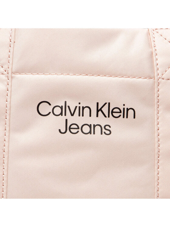 Calvin Klein Jeans Calvin Klein Jeans Kabelka Quilted Tote Bag IU0IU00310 Růžová