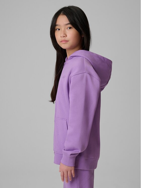 4F 4F Felpa 4FJRSS26TSWSF2715-51S Viola Loose Fit