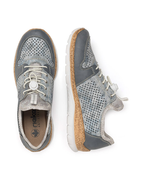 Rieker Rieker Halbschuhe N4255-12 Grau