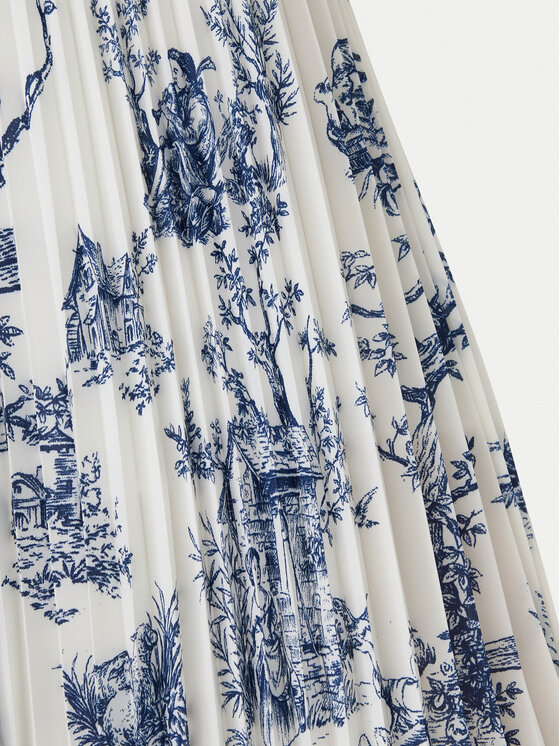 Munthe Munthe Faltenrock Taulla 251121025123 Blau Regular Fit