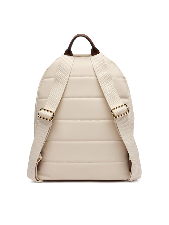 Tommy Hilfiger Tommy Hilfiger Rucsac Popette Dome Backpack AW0AW17939 Écru