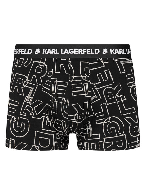 KARL LAGERFELD KARL LAGERFELD Bokserite komplekt A3M47014 Must