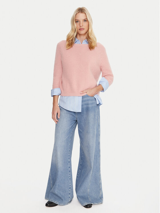 Weekend Max Mara Weekend Max Mara Sveter Xeno 2525366102 Ružová Relaxed Fit