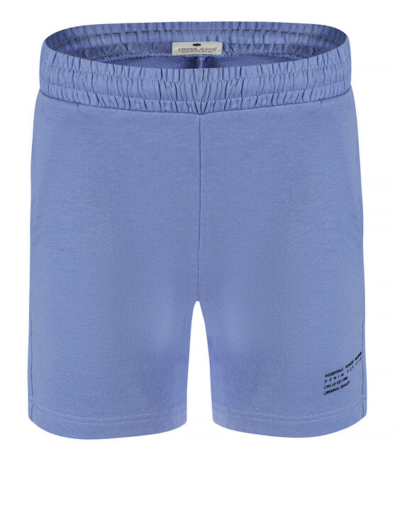 Cross Jeans Cross Jeans Szorty sportowe 80129-647 Niebieski