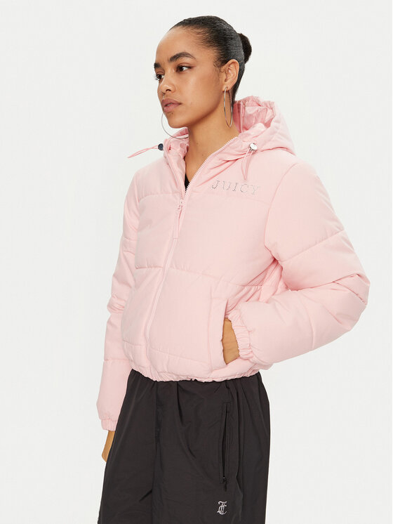 Juicy Couture Juicy Couture Geacă de iarnă Margie JCOIJ224553 Roz Regular Fit