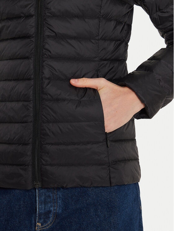 Jott Jott Kurtka puchowa Cha P000WDOW02 Czarny Slim Fit