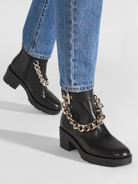 Guess Guess Боти Parsle FL7PRL ELE10 Черен
