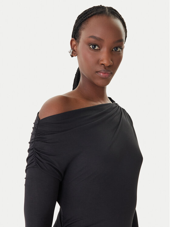 Patrizia Pepe Patrizia Pepe Коктейлна рокля 8A1606/J37-K103 Черен Regular Fit