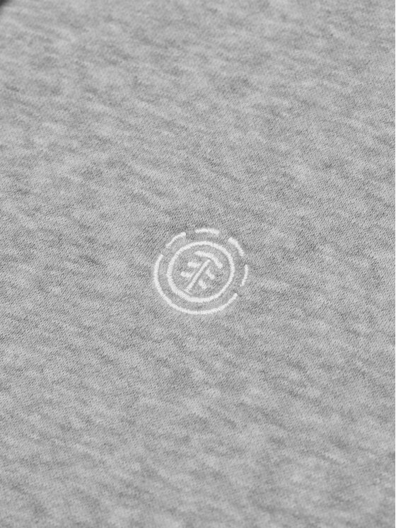 Element Element Felpa Icon Embroidery ELYFT00199 Grigio Regular Fit