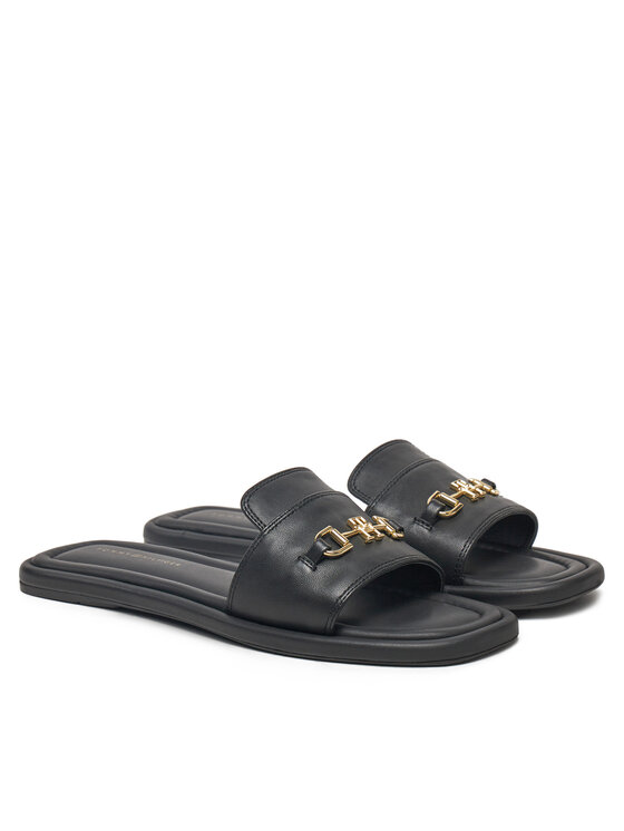 Tommy Hilfiger Tommy Hilfiger Παντόφλες FW0FW08420 Μαύρο