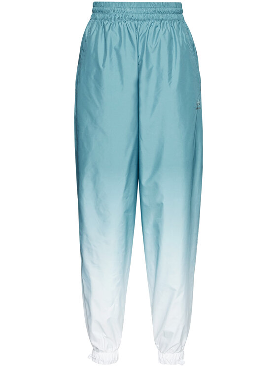 adidas adidas Долнище анцуг adicolor 3D Trefoil GN2850 Електриков Loose Fit