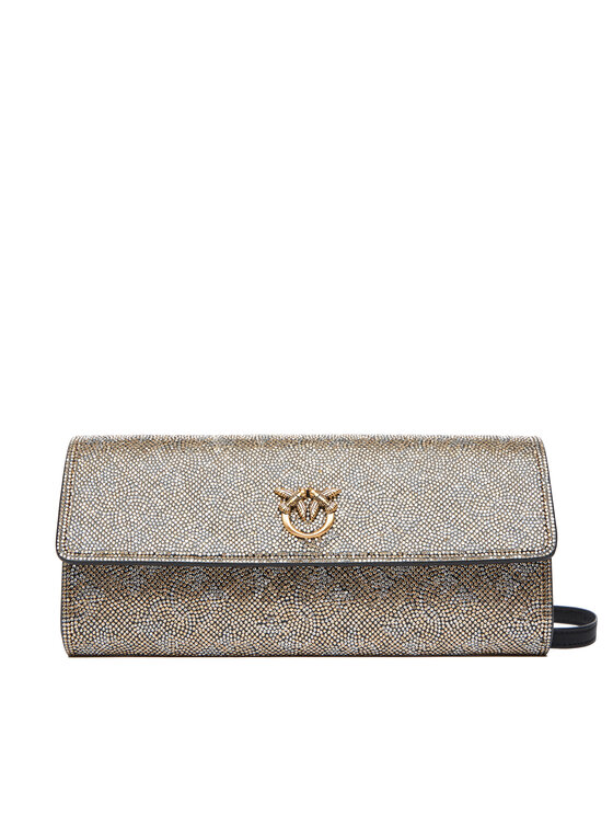 PINKO PINKO Kabelka Love Tiny Brids Wallet C AI 25-26 PCPL 103765 A20D Zlatá