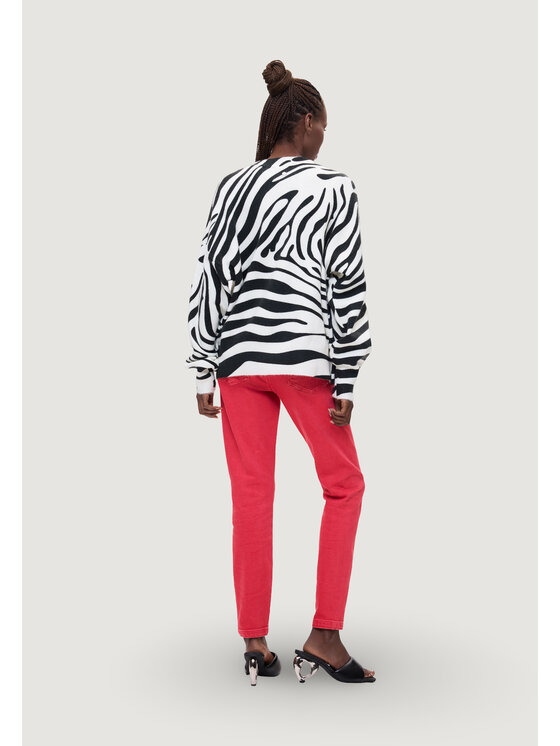 Desigual Desigual Maglione JERS_HUG MICKEY Bianco Casual Fit