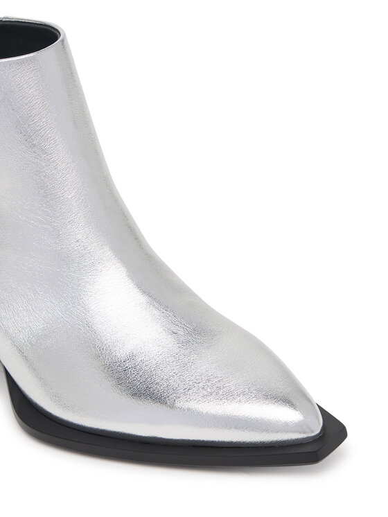 United Nude United Nude Botki Ricky Yoyo Mid 1104114116 Srebrny