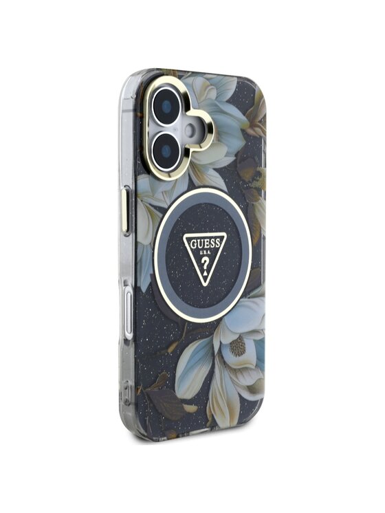 Guess Guess Etui na telefon Apple iPhone 16 Czarny