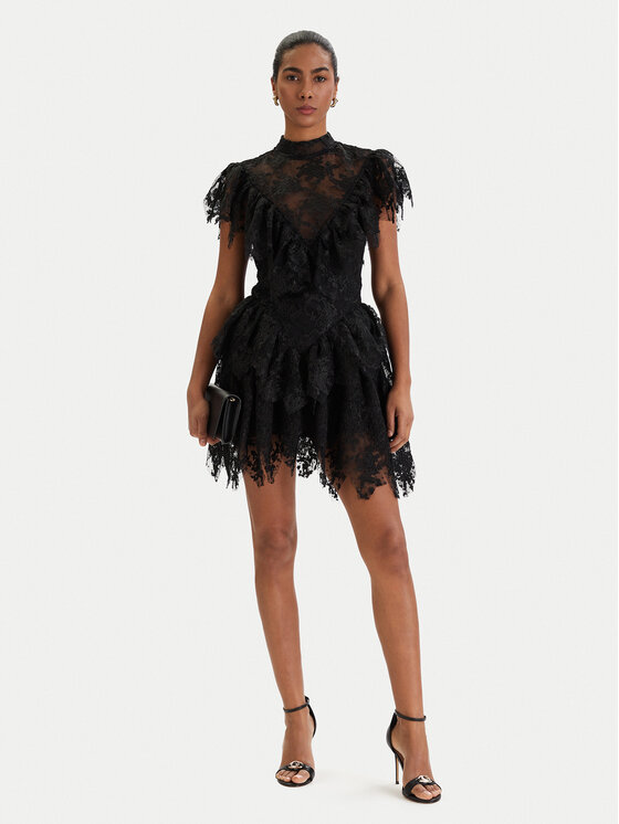 Bardot Bardot Koktejlové šaty Tarryn 60305DB Čierna Slim Fit