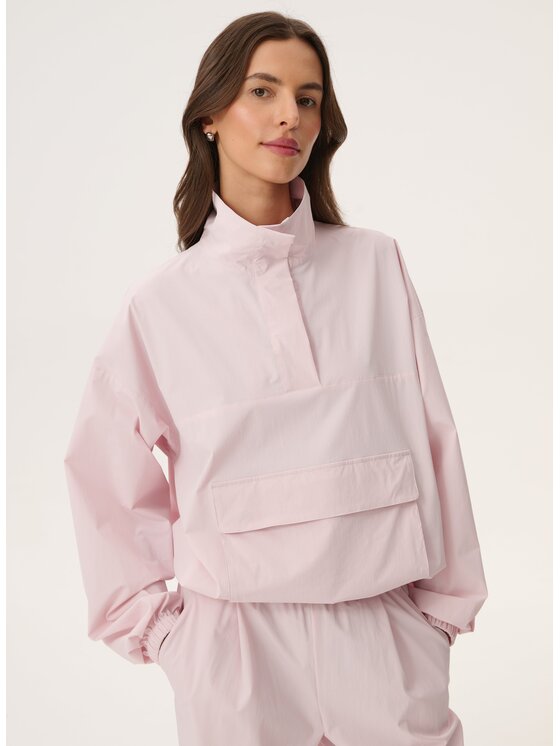 LEBRAND LEBRAND Kurtka anorak Sydney Różowy jasny Regular Fit