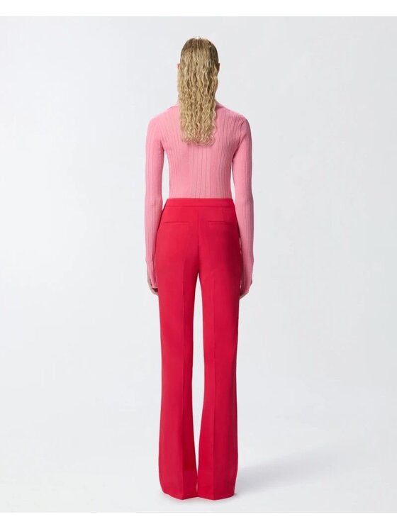 PINKO PINKO Pantaloni chino 85109 Rosso Regular Fit
