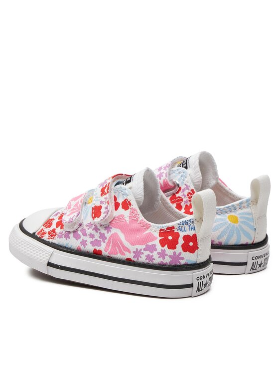 Floral converse low tops store