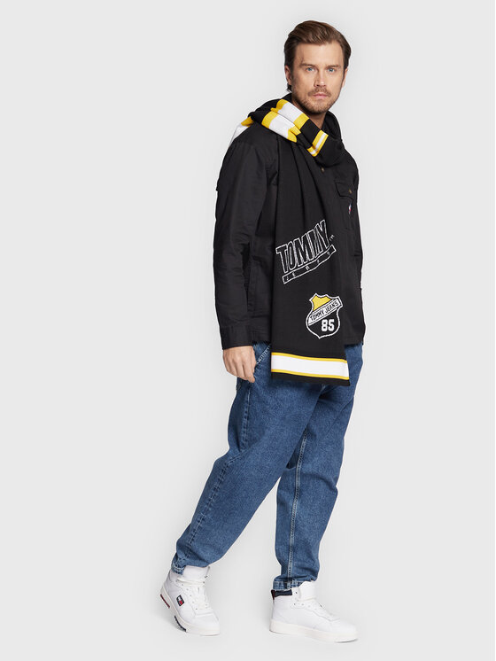Tommy Jeans Tommy Jeans Κασκόλ AM0AM10633 Μαύρο