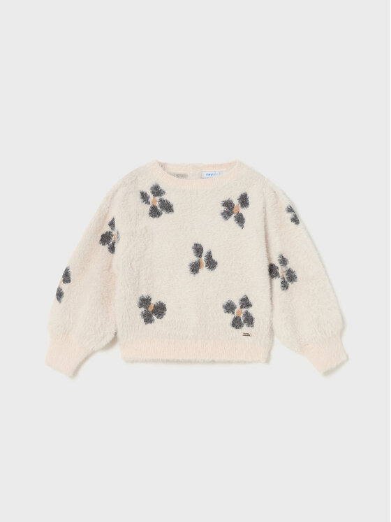 Mayoral Mayoral Pulover 2.310 Écru Regular Fit