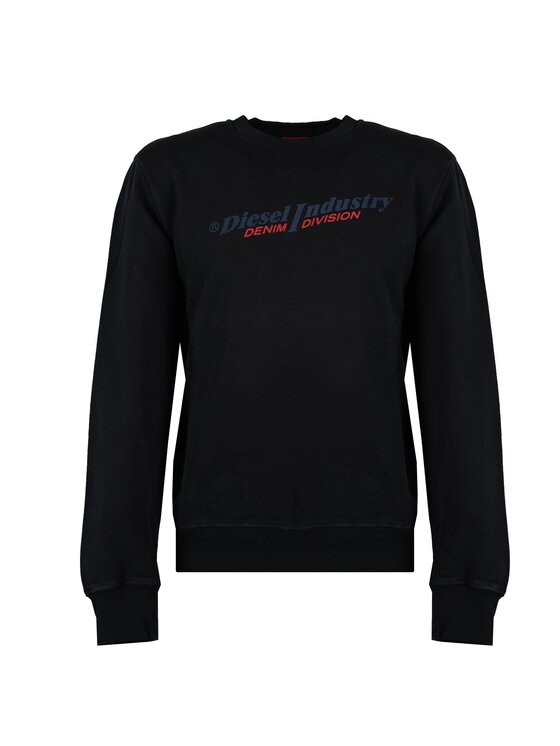 Diesel Diesel Felpa A03743-0AJIH Nero Regular Fit