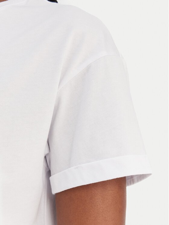 Liu Jo Liu Jo T-Shirt WA6413 JS904 Biały Regular Fit
