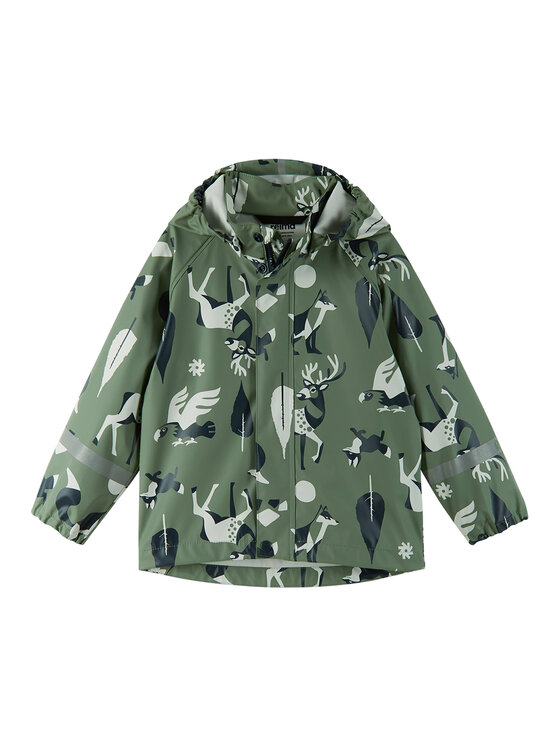 Reima Reima Regenjacke Vesi 5100025A Grün Regular Fit